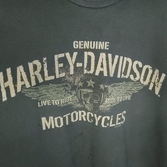 Harley-Davidson Dark Gray Short Sleeve Tee - Picture 3 of 13